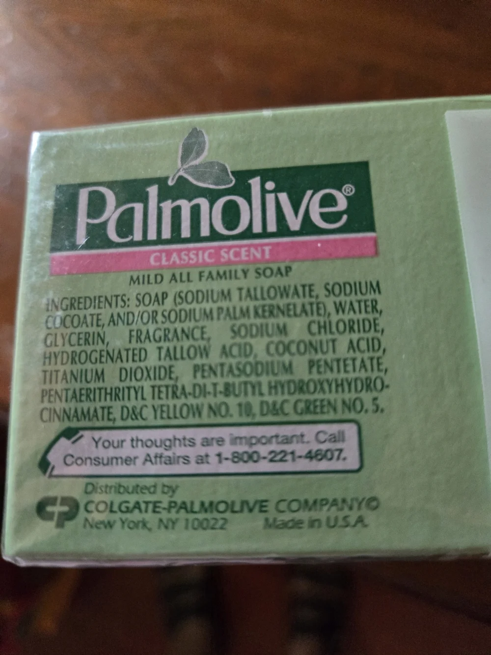 New Lot of 3 Palmolive Classic Scent Soap 3.2 Oz Bars